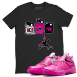 Nike KD 4 Retro Aunt Pearl shirts to match jordans Jordan Paint sneaker match tees Nike KD 4 Aunt Pearl match shoes to clothes SNRT Sneaker Tees unisex cotton Black 1 shirts