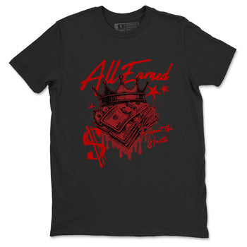 Sneaker match tees – Sneaker Tees To Match Air Foamposite Cough Drop Shoes – All Earned Tee Black 2