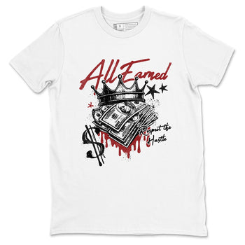 Sneaker match tees – Sneaker Tees To Match Air Foamposite Cough Drop Shoes – All Earned Tee White 2