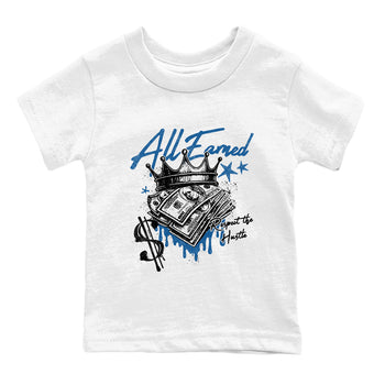 Sneaker match tees  Sneaker Tees To Match Air Jordan 1 Travis Scott Fragment Shoes  All Earned Kids T-Shirt White 2