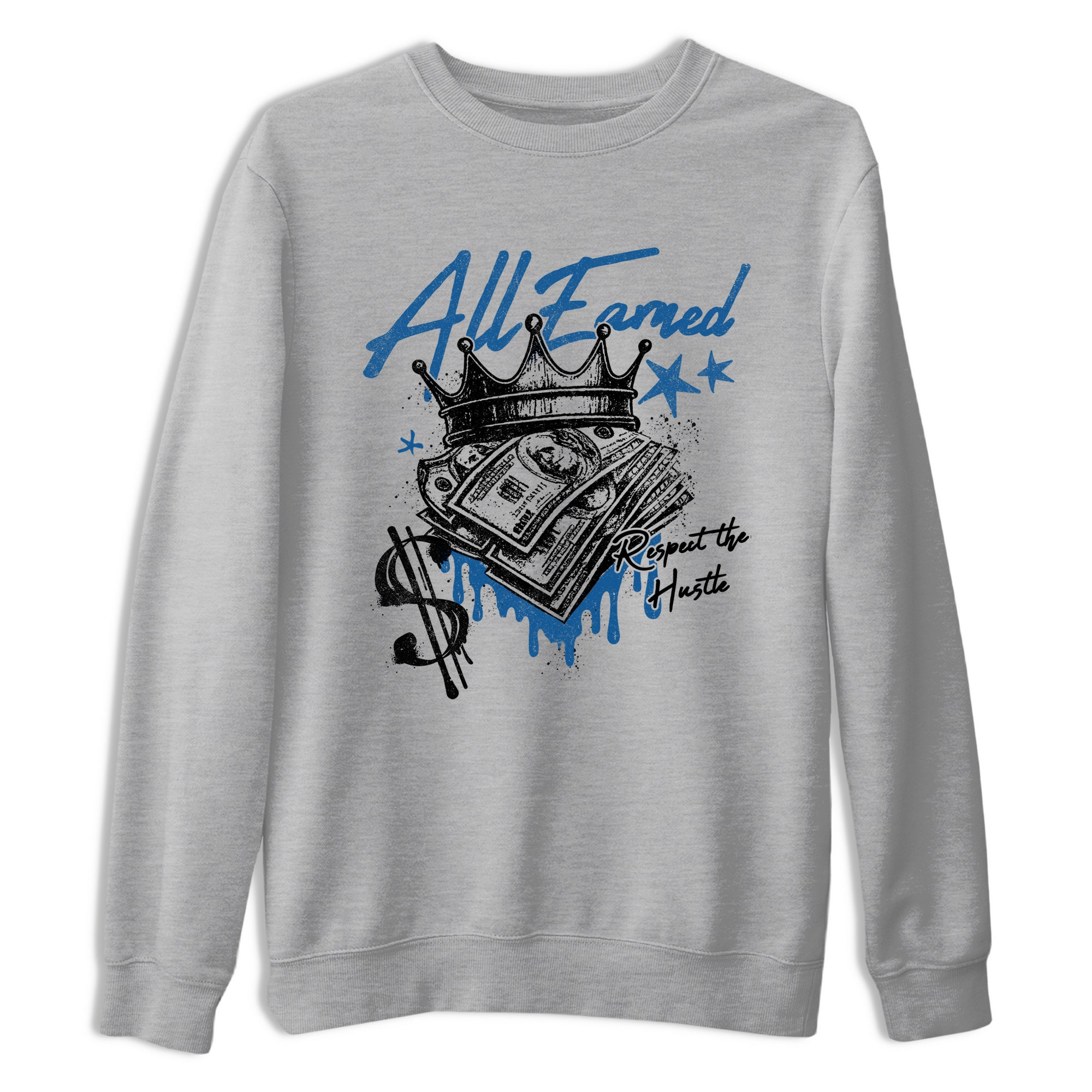 Sneaker match tees  Sneaker Tees To Match Air Jordan 1 Travis Scott Fragment Shoes  All Earned Tee Heather Grey 2