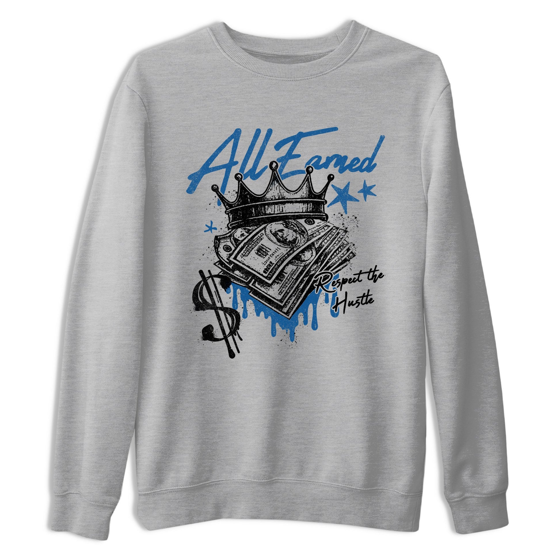 Sneaker match tees  Sneaker Tees To Match Air Jordan 1 Travis Scott Fragment Shoes  All Earned Tee Heather Grey 2