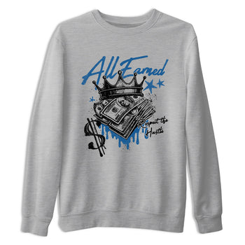 Sneaker match tees  Sneaker Tees To Match Air Jordan 1 Travis Scott Fragment Shoes  All Earned Tee Heather Grey 2