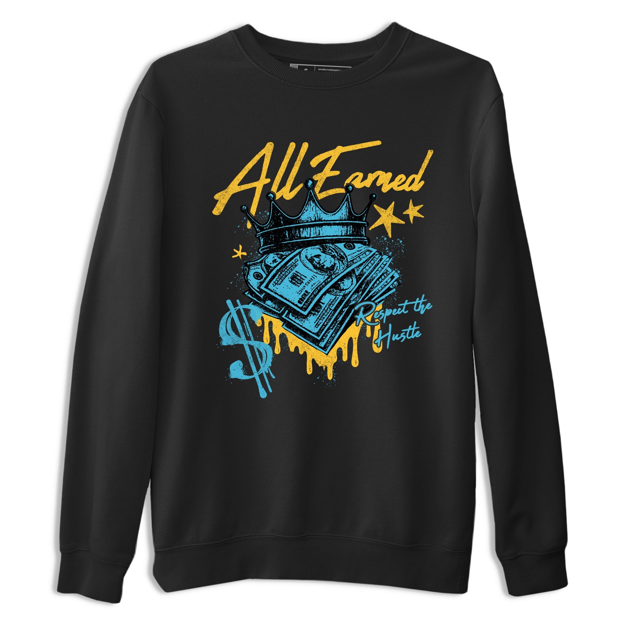 Sneaker match tees – Sneaker Tees To Match Air Jordan 11 Gamma Shoes – All Earned Tee Black 2