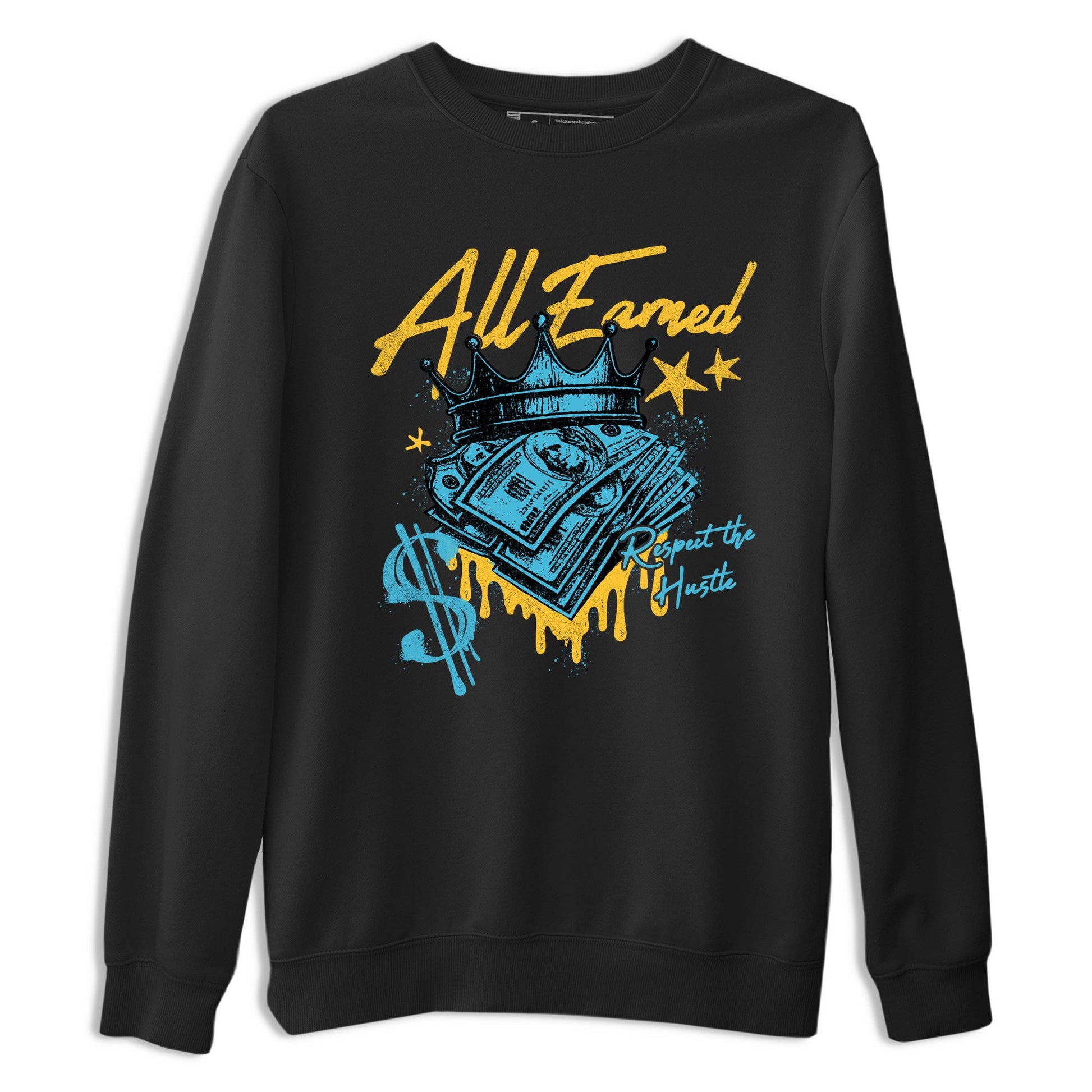 Sneaker match tees – Sneaker Tees To Match Air Jordan 11 Gamma Shoes – All Earned Tee Black 2