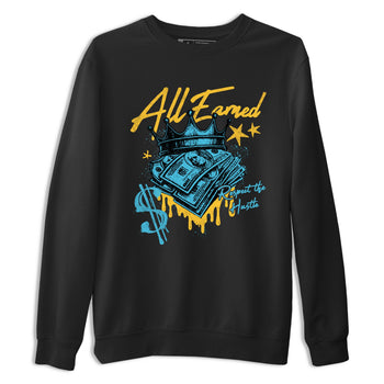 Sneaker match tees – Sneaker Tees To Match Air Jordan 11 Gamma Shoes – All Earned Tee Black 2