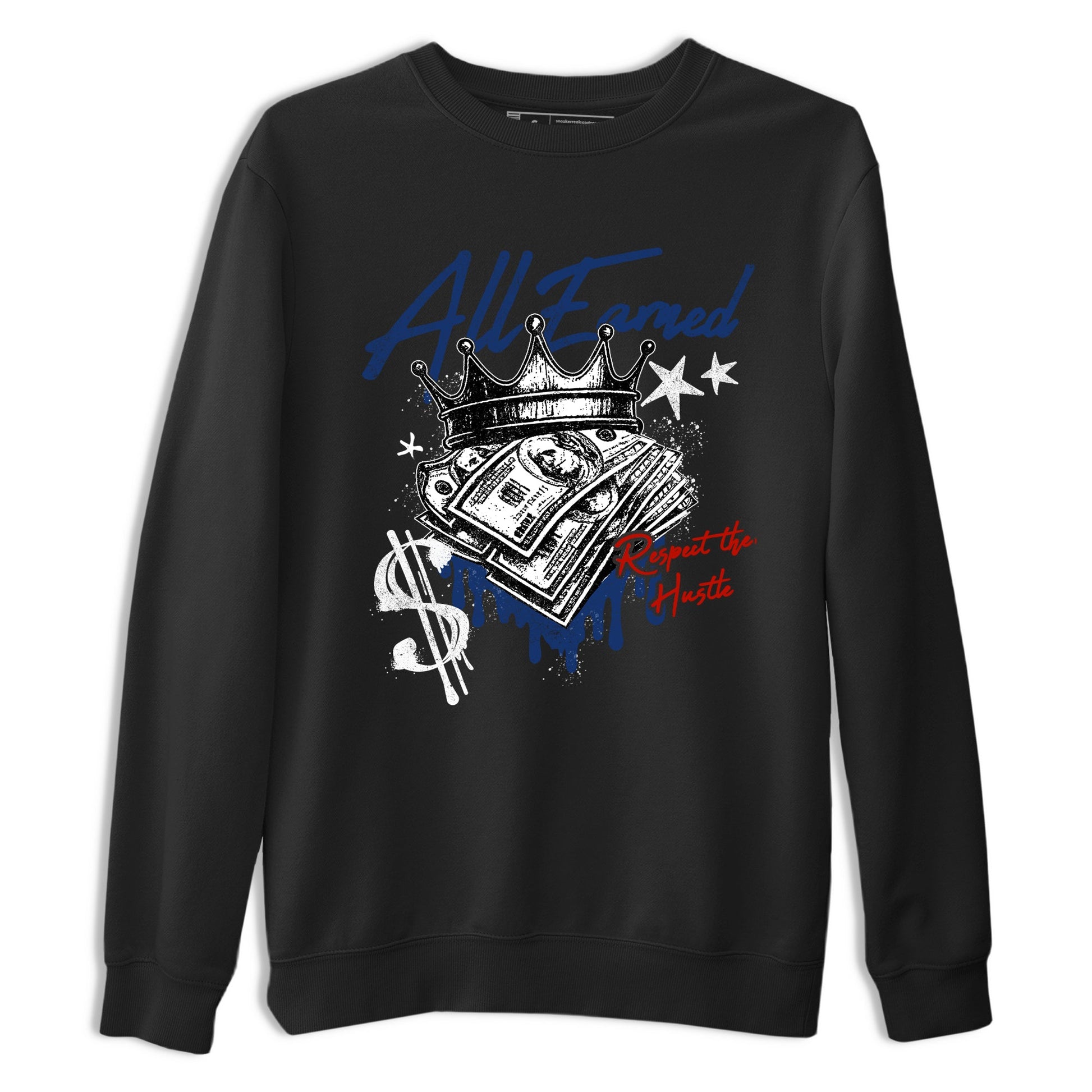 Sneaker match tees – Sneaker Threads To Match Air Jordan 11 Rare Air Shoes – All Earned Tee Black 2