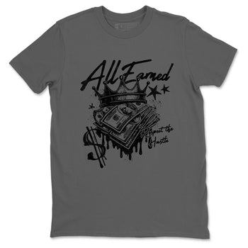 Best Sneakerfit graphic tee – Sneaker Tees To Match Air Jordan 4 Retro Black Cat Sneakers – All Earned Tee Cool Grey 2