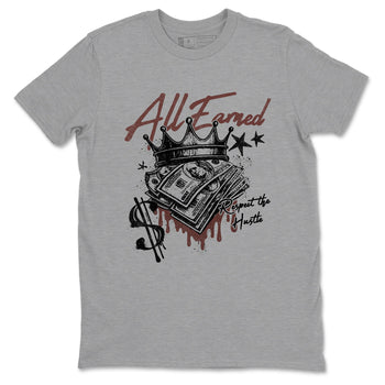 Sneaker match tees – Sneaker Tees To Match Dunk Low Football Shoes – All Earned Tee Heather Grey 2