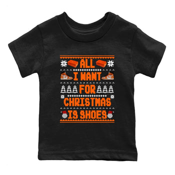 Air Jordan 1 Starfish t shirts to match sneakers Special Christmas Shirts All I Want For Christmas Is Shoes sneaker match tees 1s Starfish sneaker match tee SNRT Sneaker Tees Youth Baby Black 2 tee