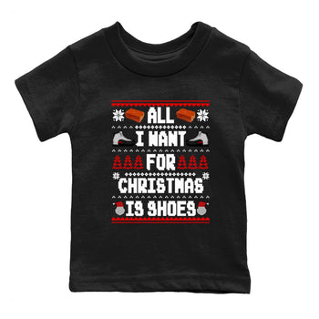 12s Taxi Flip t shirts to match sneakers Special Christmas Shirts All I Want For Christmas Is Shoes sneaker match tees Air Jordan 12 Taxi Flip sneaker match tee SNRT Sneaker Tees Youth Baby Black 2 tee