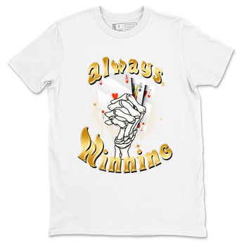 12s Phantom shirts to match jordans Always Winning sneaker match tees Air Jordan 12 WMNS Phantom match shoes to clothes SNRT Sneaker Tees unisex cotton White 2 shirts