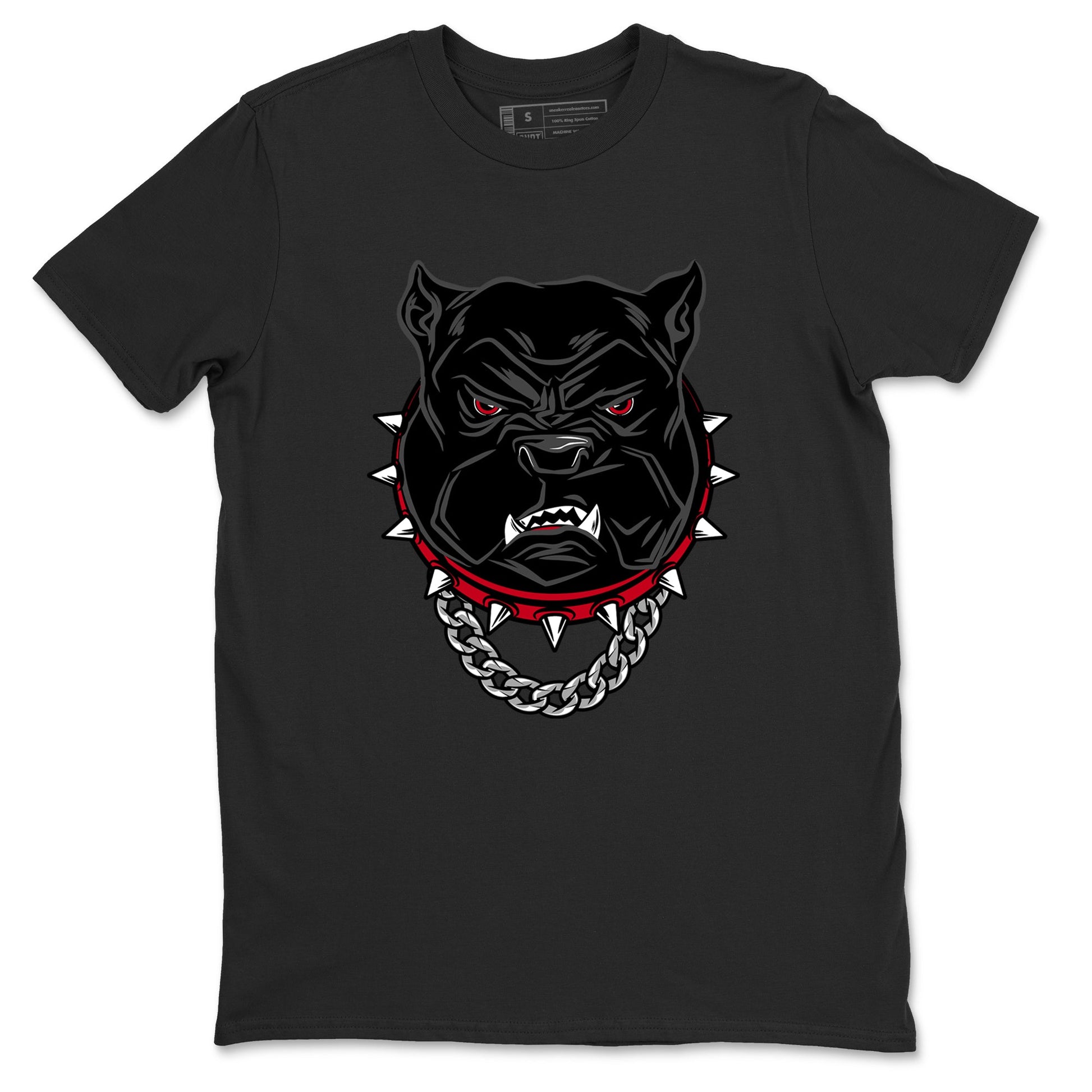 Jordan 1 High '85 "Bred" Graphic shirts Angry Bulldog shirts Air Jordan 1 '85 Bred best t-shirts to wear with jordans SNRT Sneaker Tees unisex cotton Black 2 shirts