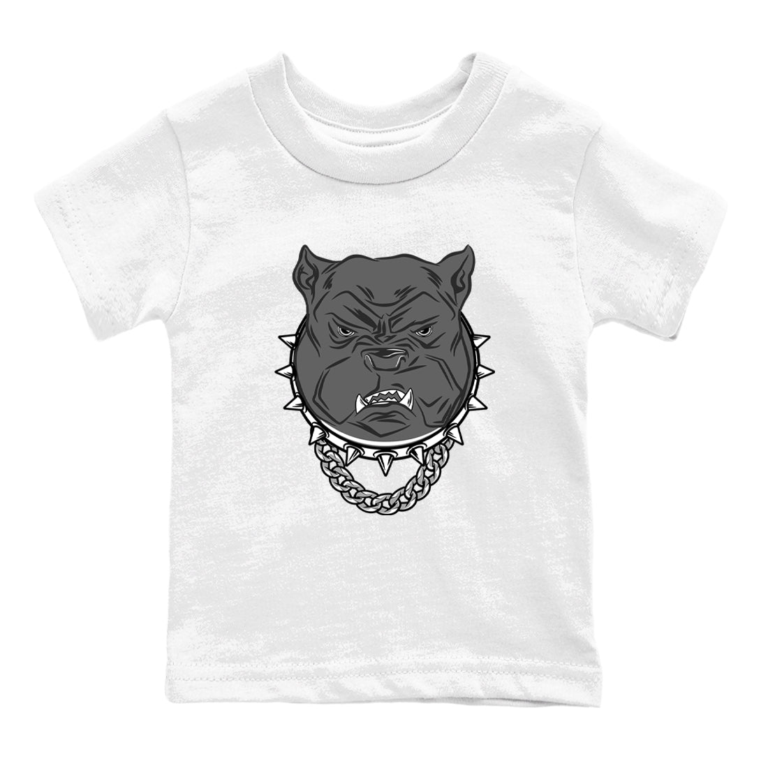 9s Cool Grey shirts to match jordans Angry Bulldog best t shirts to wear with jordans AJ 9 Retro Cool Grey match shoes to clothes SNRT Sneaker Tees Youth Baby White 2 tee