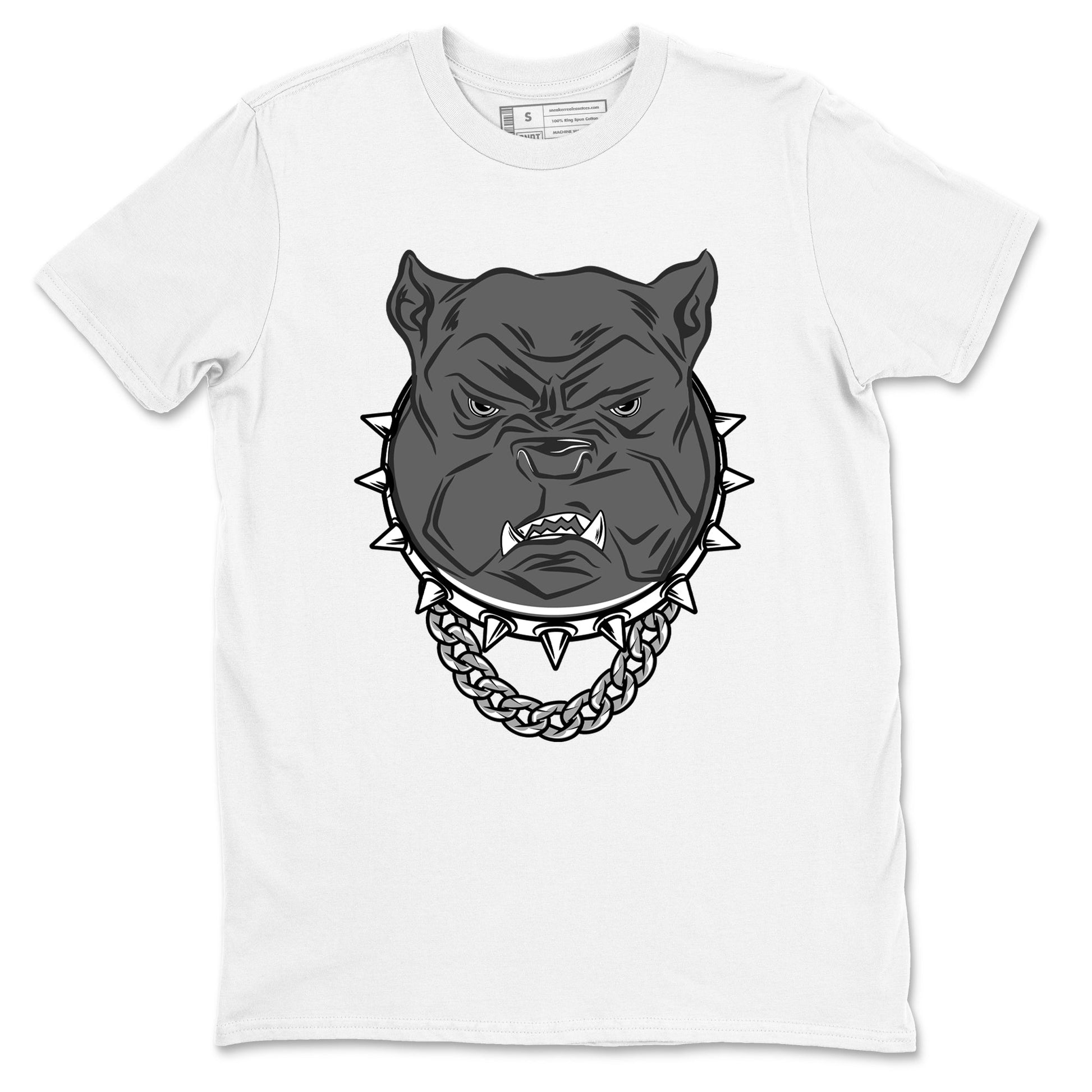 9s Cool Grey shirts to match jordans Angry Bulldog best t shirts to wear with jordans AJ 9 Retro Cool Grey match shoes to clothes SNRT Sneaker Tees unisex cotton White 2 shirts