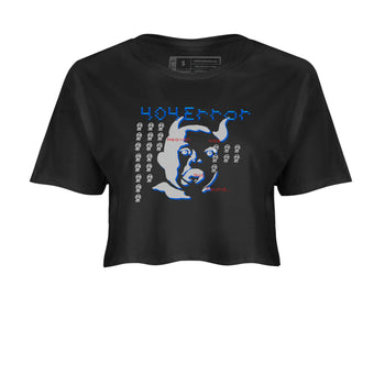 Air Force 1 404 Error shirt to match jordans Are You Blessed sneaker tees Air Force 1 404 Error SNRT Sneaker Release Tees Black 2 crop length shirt