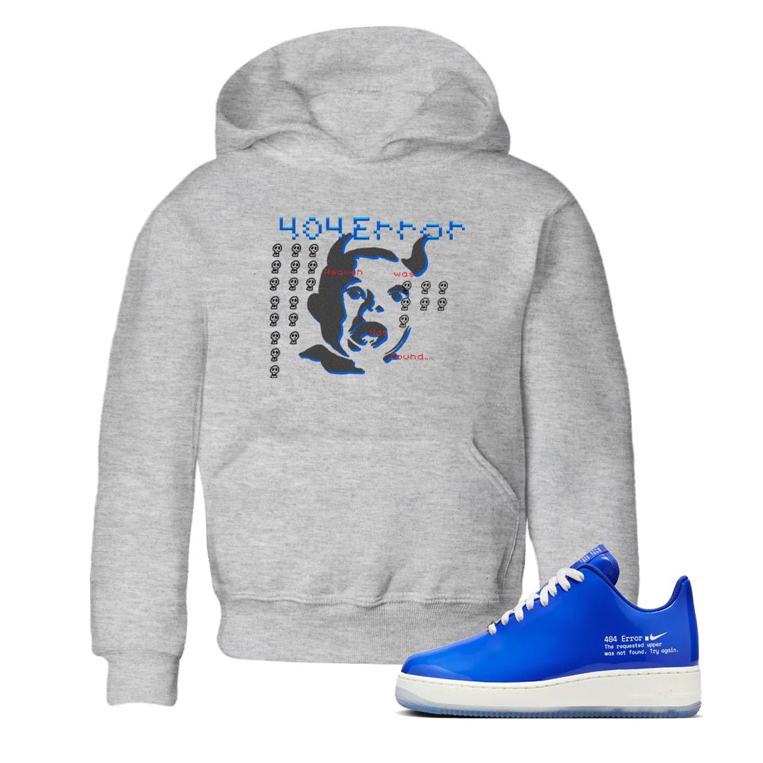 Air Force 1 404 Error shirt to match jordans Are You Blessed sneaker tees Air Force 1 404 Error SNRT sneaker release tees baby toddler Heather Grey 1 cotton Shirt