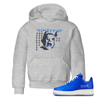 Air Force 1 404 Error shirt to match jordans Are You Blessed sneaker tees Air Force 1 404 Error SNRT sneaker release tees baby toddler Heather Grey 1 cotton Shirt