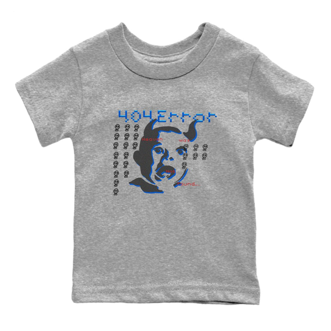 Air Force 1 404 Error shirt to match jordans Are You Blessed sneaker tees Air Force 1 404 Error SNRT sneaker release tees baby toddler Heather Grey 2 cotton Shirt