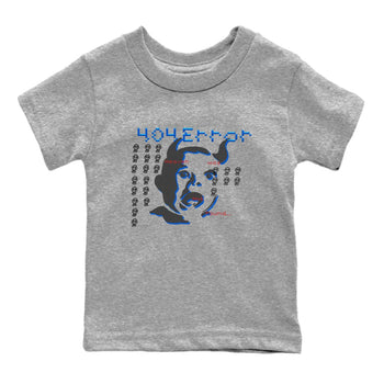 Air Force 1 404 Error shirt to match jordans Are You Blessed sneaker tees Air Force 1 404 Error SNRT sneaker release tees baby toddler Heather Grey 2 cotton Shirt