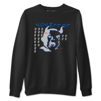 Air Force 1 404 Error shirt to match jordans Are You Blessed sneaker tees Air Force 1 404 Error SNRT Sneaker Release Tees unisex cotton Black 2 crew neck shirt