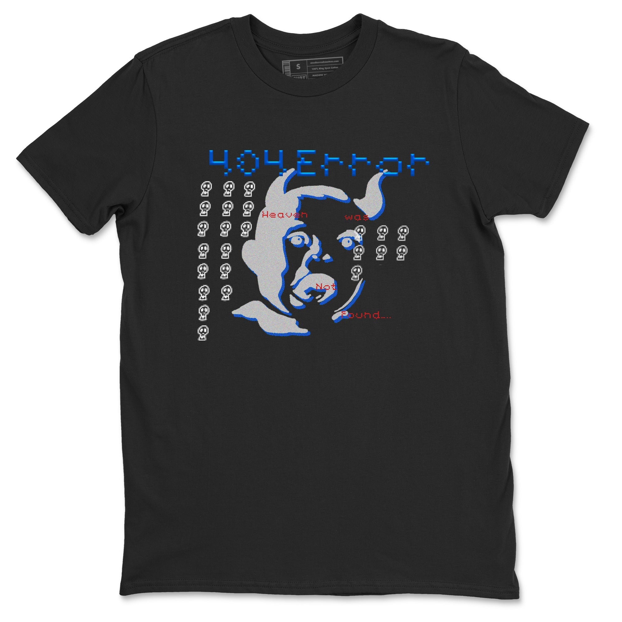 Air Force 1 404 Error shirt to match jordans Are You Blessed sneaker tees Air Force 1 404 Error SNRT Sneaker Release Tees unisex cotton Black 2 crew neck shirt