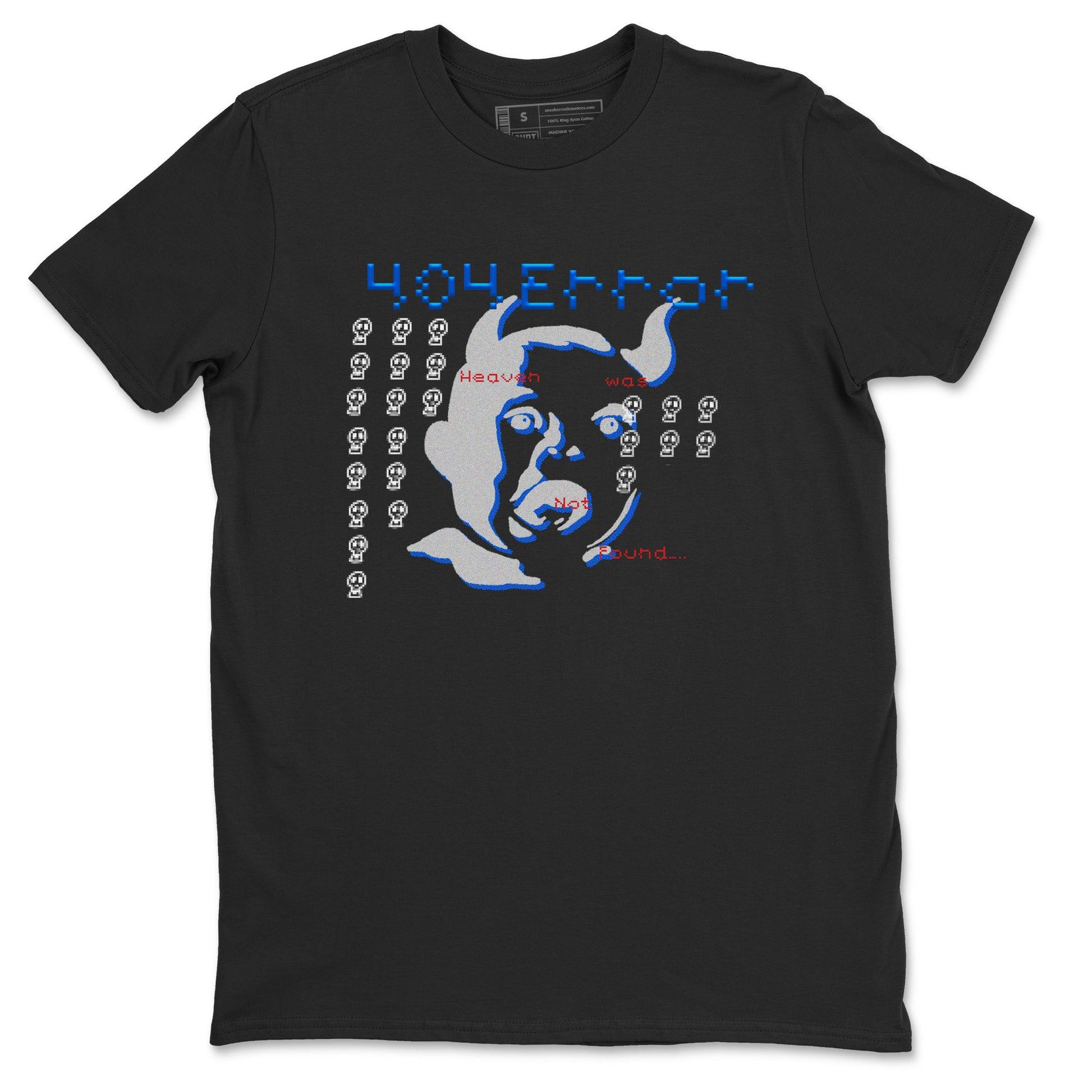 Air Force 1 404 Error shirt to match jordans Are You Blessed sneaker tees Air Force 1 404 Error SNRT Sneaker Release Tees unisex cotton Black 2 crew neck shirt
