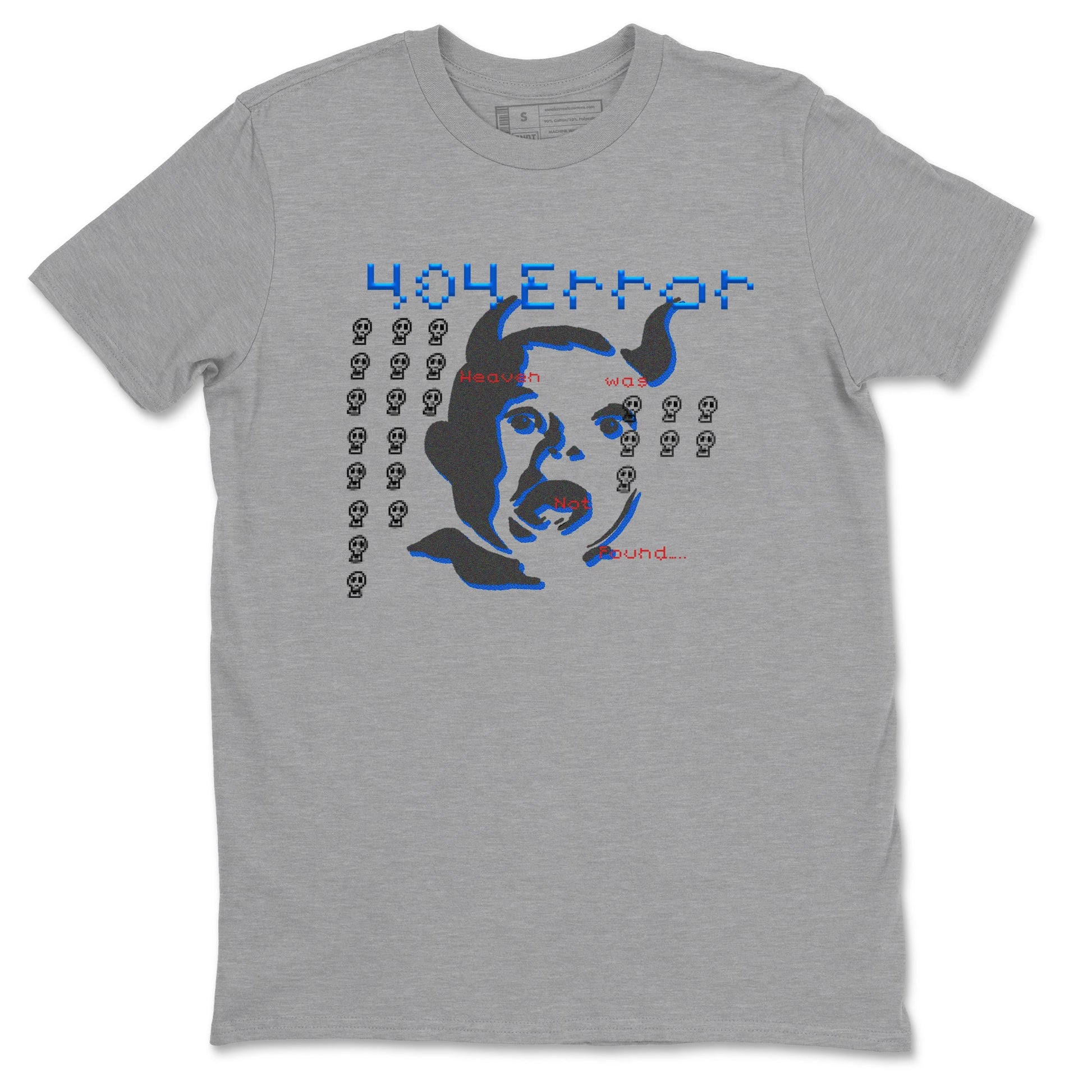 Air Force 1 404 Error shirt to match jordans Are You Blessed sneaker tees Air Force 1 404 Error SNRT Sneaker Release Tees unisex cotton Heather Grey 2 crew neck shirt