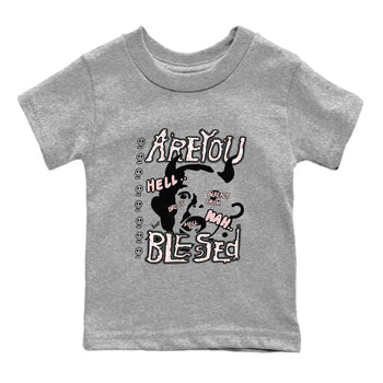3s Vintage Floral shirt to match jordans Are You Blessed sneaker tees Air Jordan 3 Vintage Floral SNRT sneaker release tees baby toddler Heather Grey 2 cotton Shirt