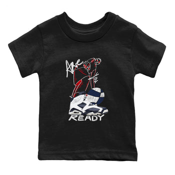 6s Olympic shirts to match jordans Are You Ready sneaker match tees Air Jordan 6 Olympic SNRT Sneaker Tees streetwear brand Baby and Youth Black 2 cotton tee