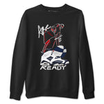 6s Olympic shirts to match jordans Are You Ready sneaker match tees Air Jordan 6 Olympic SNRT Sneaker Tees streetwear brand Black 2 unisex cotton tee