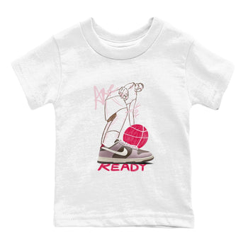 Dunk Cacao Wow And Pink Foam shirts to match jordans Are You Ready sneaker match tees Dunk Cacao Wow And Pink Foam SNRT Sneaker Tees streetwear brand Baby and Youth White 2 cotton tee