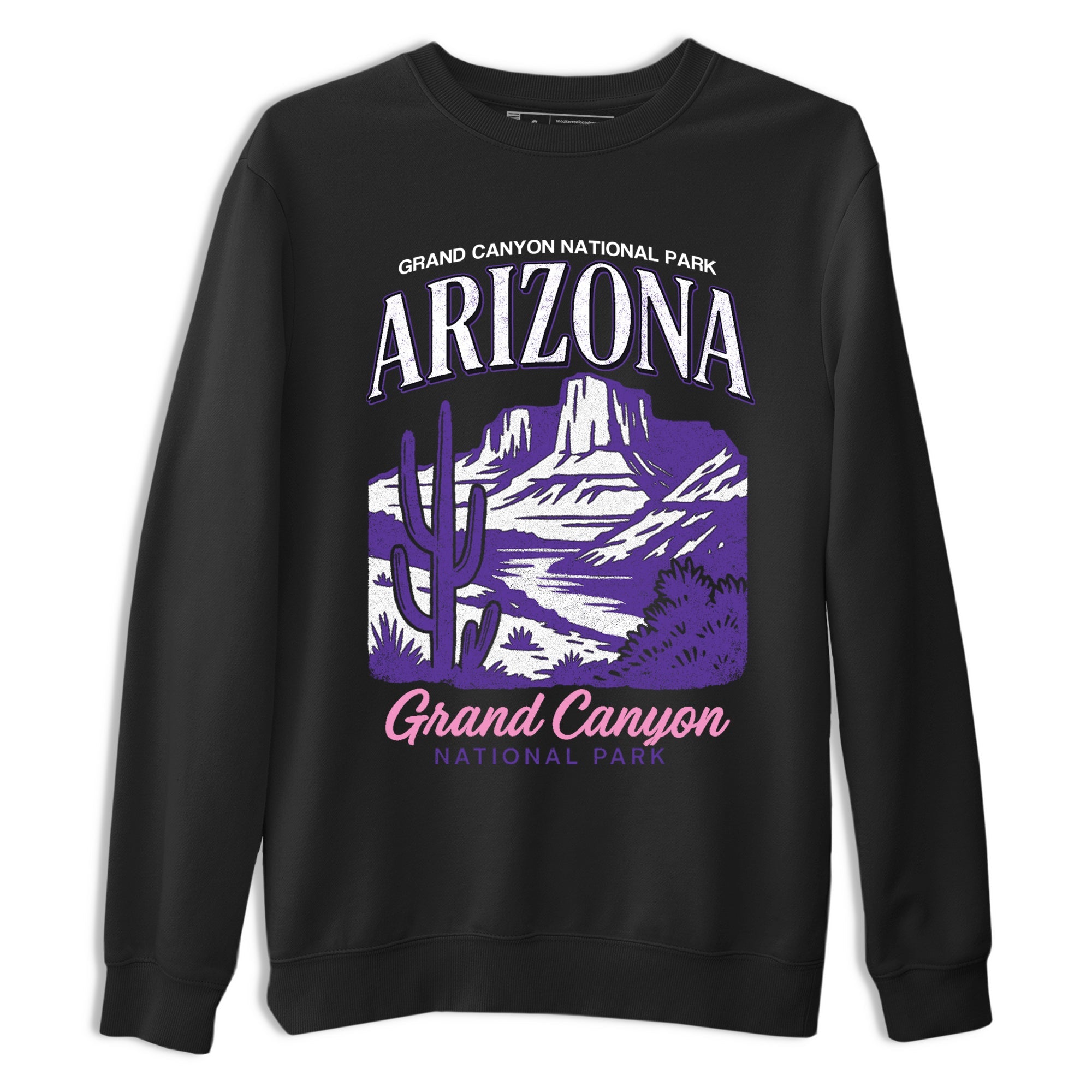 Sneaker match tees – Sneaker Tees To Match Air Jordan 11 Canyon Purple Shoes – Arizona Landscape Tee Black 2