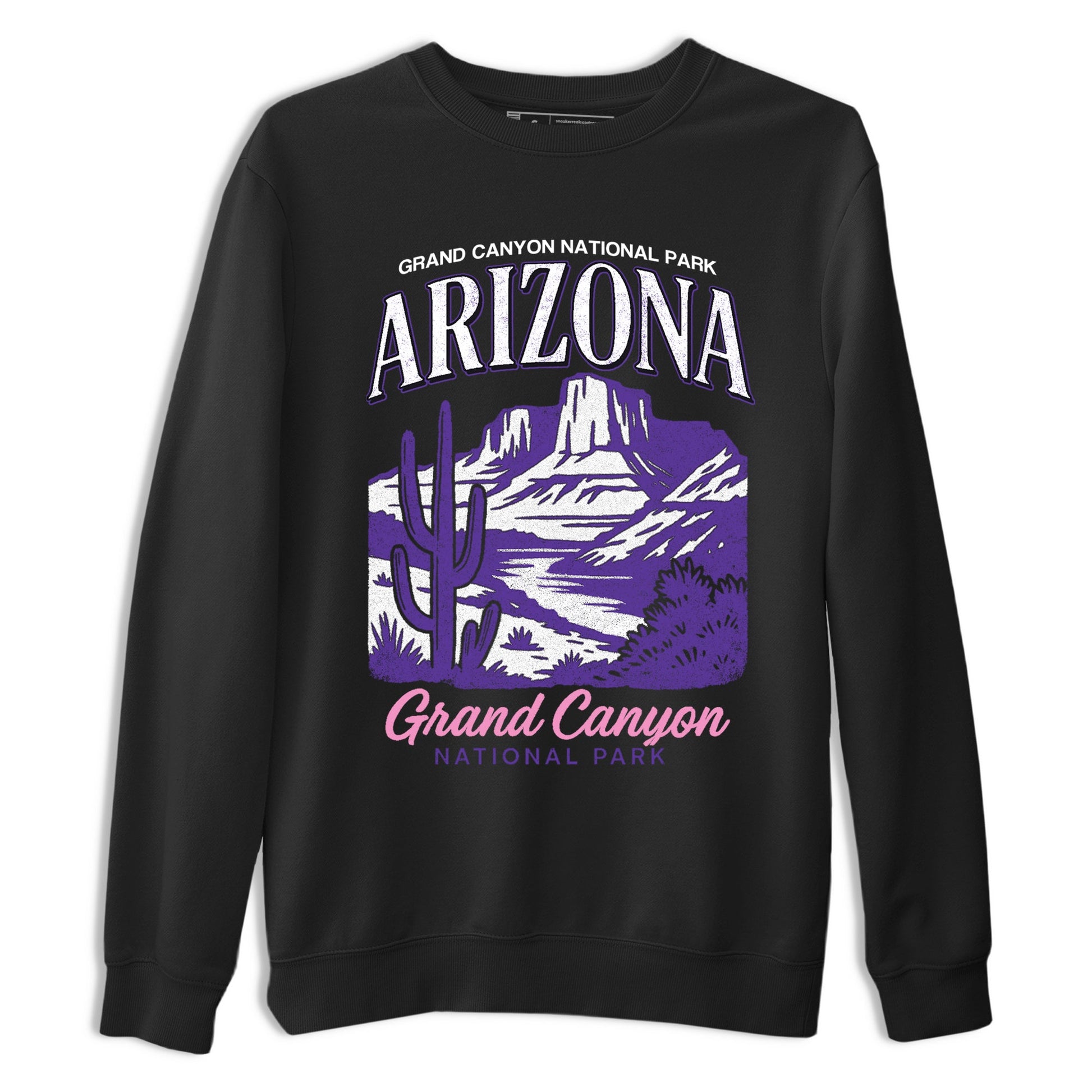 Sneaker match tees – Sneaker Tees To Match Air Jordan 11 Canyon Purple Shoes – Arizona Landscape Tee Black 2
