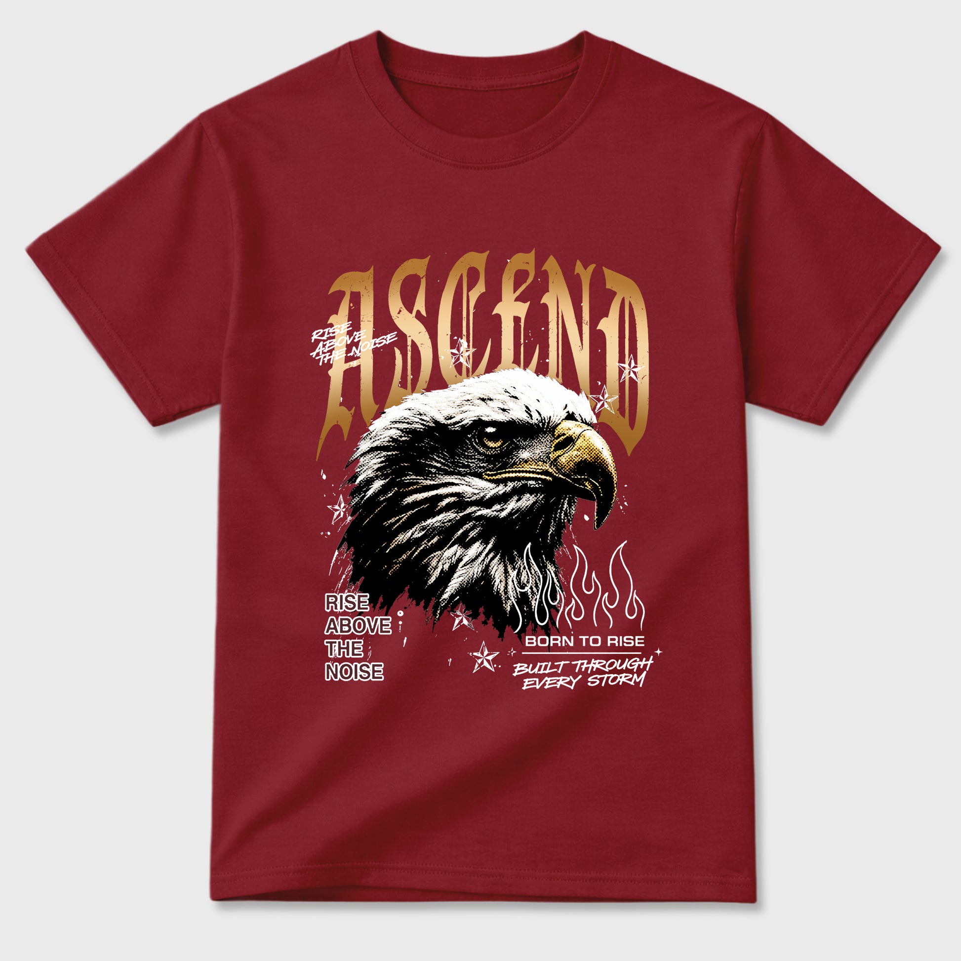 Ascend Beyond Graphic T-Shirt sneaker match tee designed for the Air Jordan 3 Bin 23, featuring coordinated color options for a perfect streetwear match. Cardinal 2 shirt.