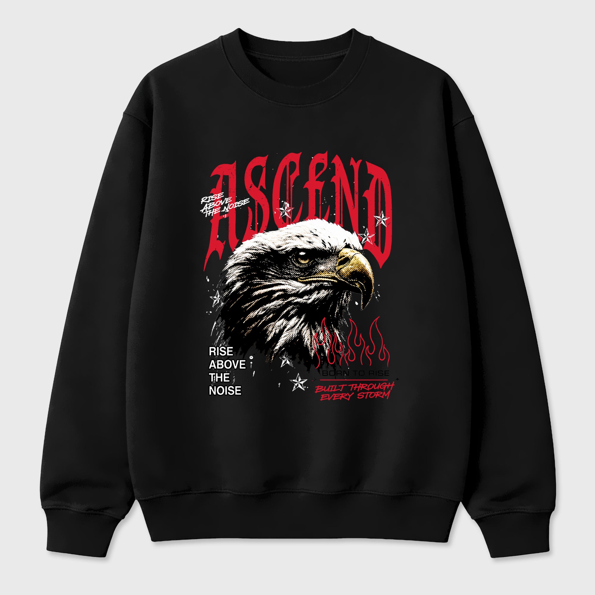 Ascend Beyond Graphic T-Shirt featuring original streetwear artwork designed to match the Air Max 95 Reverse Solar Red. Black 2 Graphic Tee.