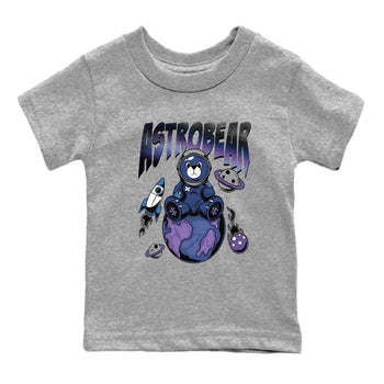 Air Foamposite One Galaxy Shirts To Match Jordans Astrobear Sneaker Shirts Air Foamposite 1 Galaxy SNRT Sneaker Release Tees Baby Youth Toddler Heather Grey 2 crew neck shirts