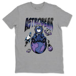 Air Foamposite One Galaxy Shirts To Match Jordans Astrobear Sneaker Shirts Air Foamposite 1 Galaxy SNRT Sneaker Release Tees Unisex Cotton Crew Neck Heather Grey 2 crew neck shirts