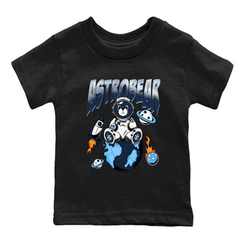 1s Obsidian shirts to match jordans Astrobear shirts to match Jordans AJ1 Retro Low OG Obsidian match shoes to clothes SNRT Sneaker Tees Youth Baby Black 2 tee
