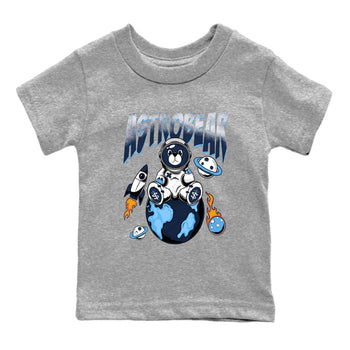 1s Obsidian shirts to match jordans Astrobear shirts to match Jordans AJ1 Retro Low OG Obsidian match shoes to clothes SNRT Sneaker Tees Youth Baby Heather Grey 2 tee