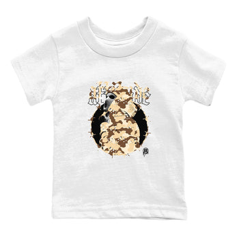 AJ3 Desert Camo shirts to match jordans Attitude sneaker match tees Air Jordan 3 Desert Camo SNRT Sneaker Tees streetwear brand Baby and Youth White 2 cotton tee