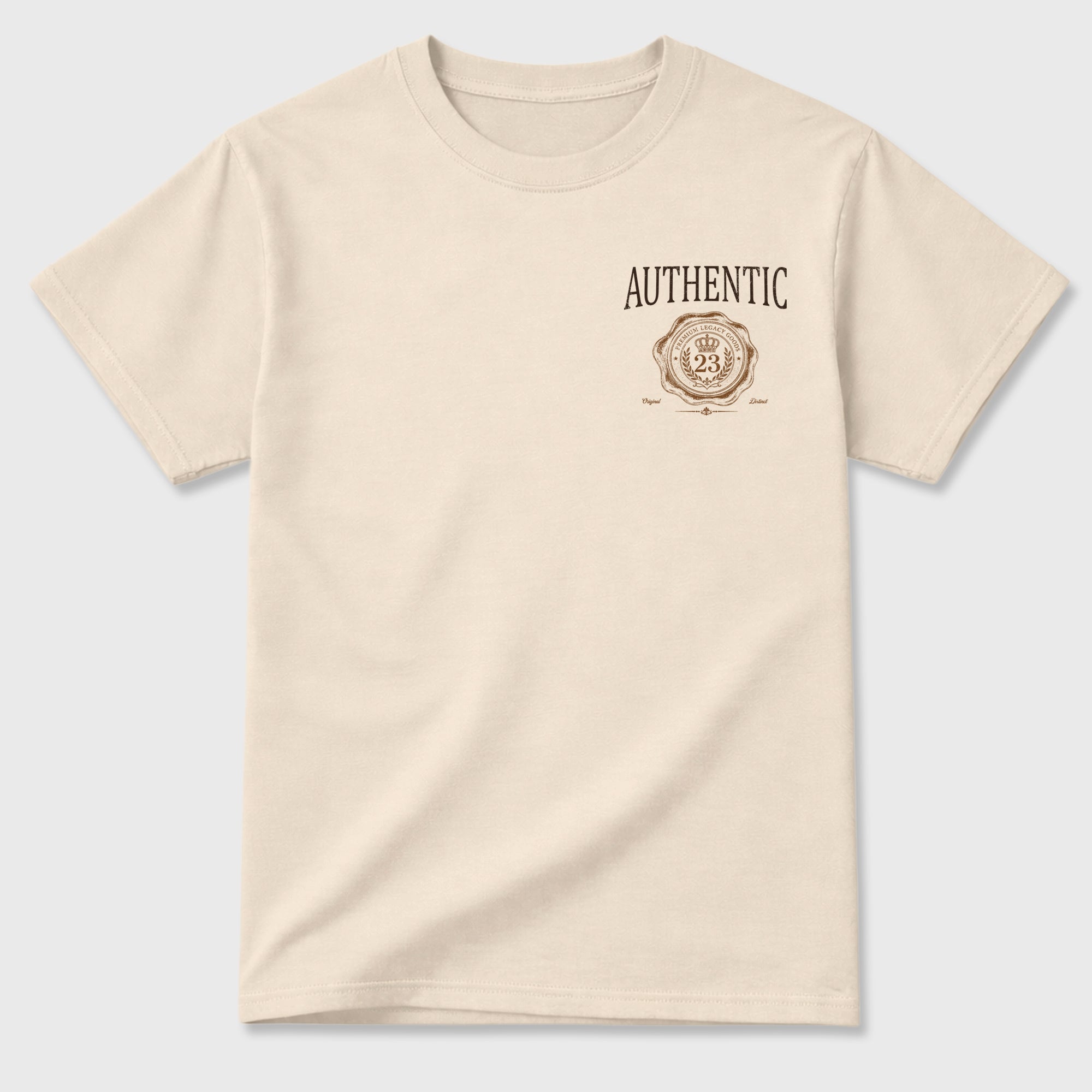 Authentic Graphic T-Shirt featuring original streetwear artwork designed to match the . Natural Graphic T-Shirt.