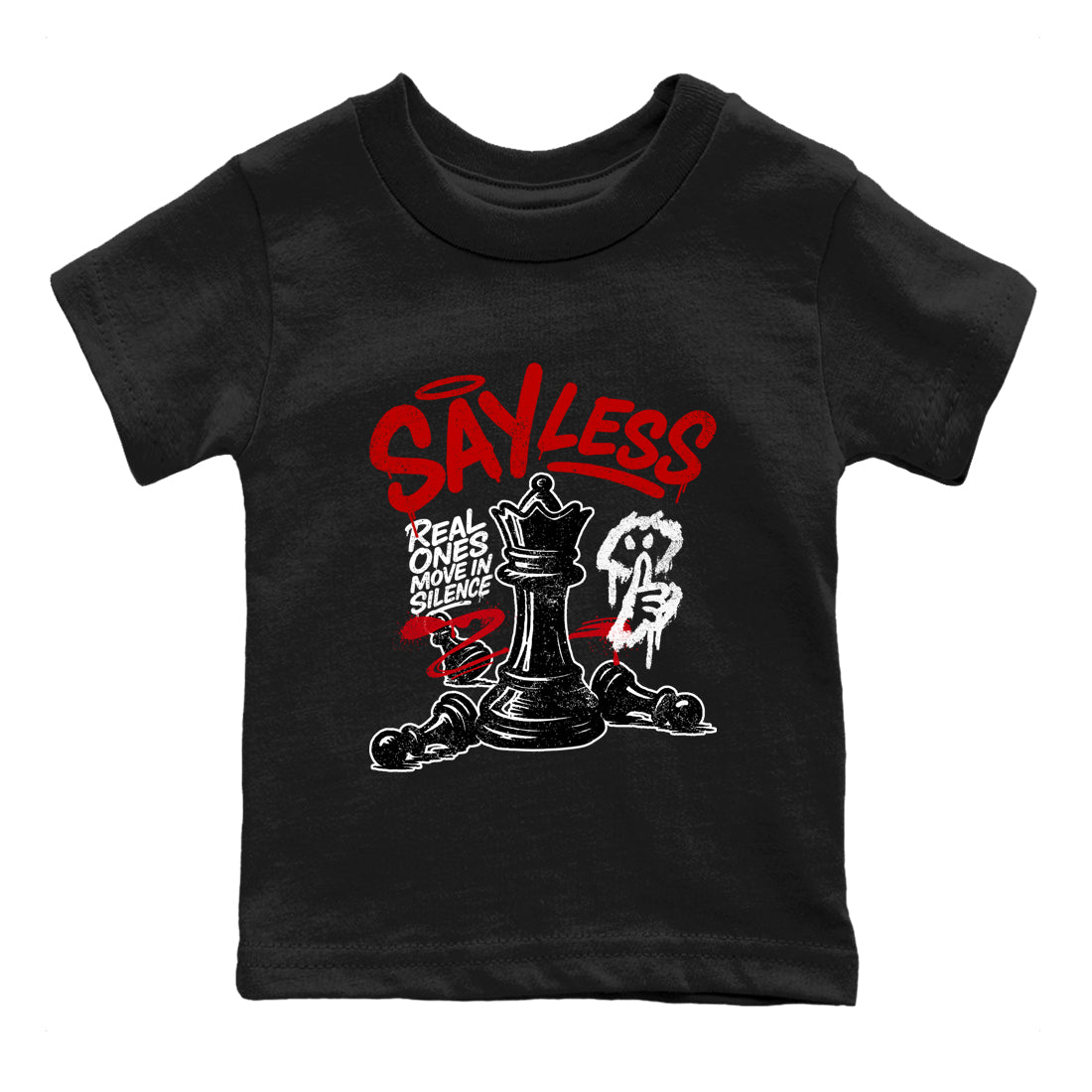 Say Less SNRT Sneaker Tees Kids - Air Jordan 1 Low Chicago - SNRT Sneaker T-shirts