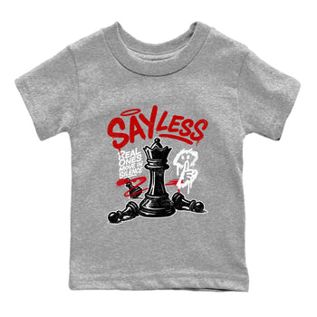 Say Less SNRT Sneaker Tees Kids - Air Jordan 1 Low Chicago - SNRT Sneaker T-shirts