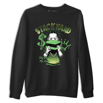Stack Hard SNRT Sneaker Tees - Air Foamposite One Pine Green - SNRT Sneaker T-shirts