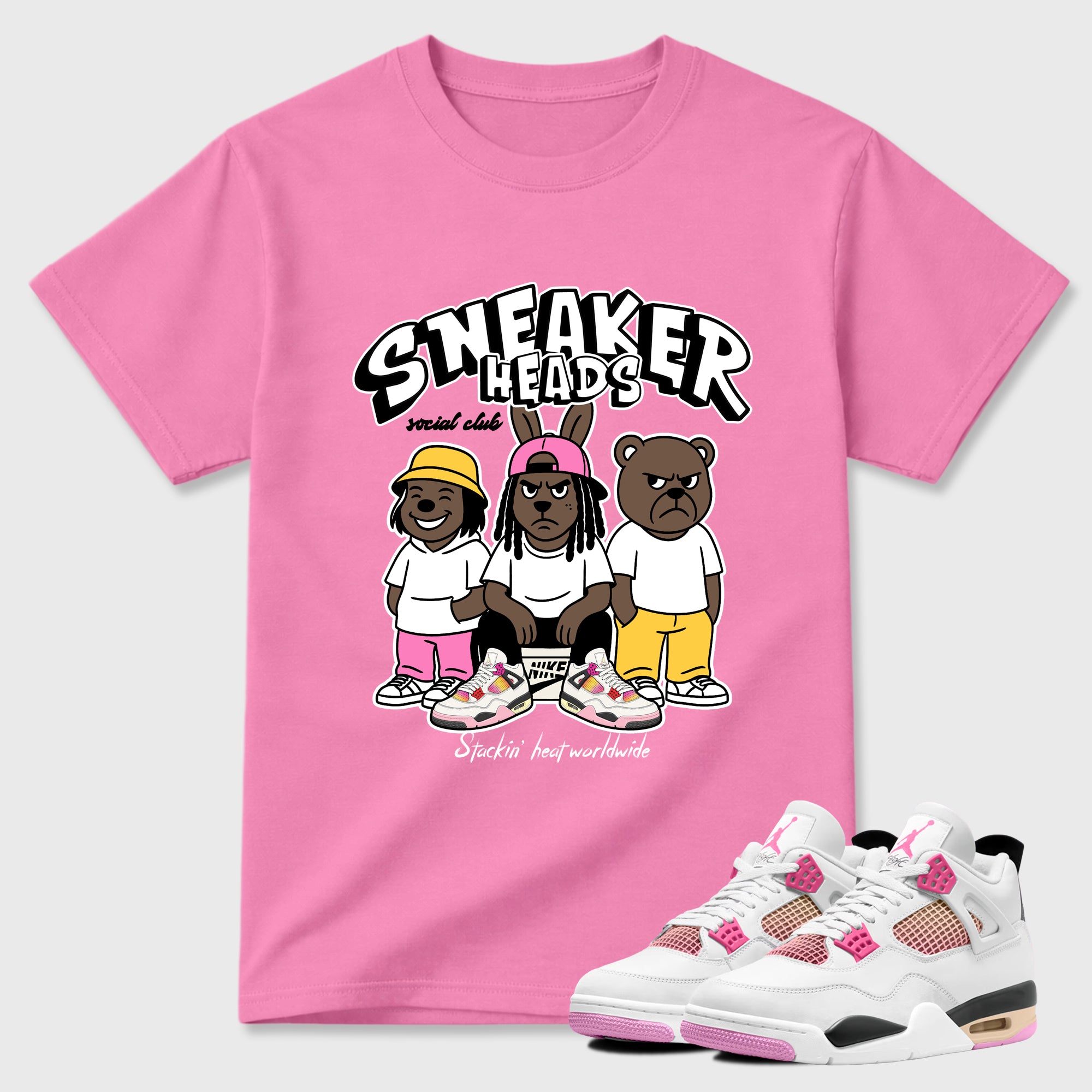 Sneakerheads Social Club Premium Graphic T-shirt - SNRT Sneaker T-shirts
