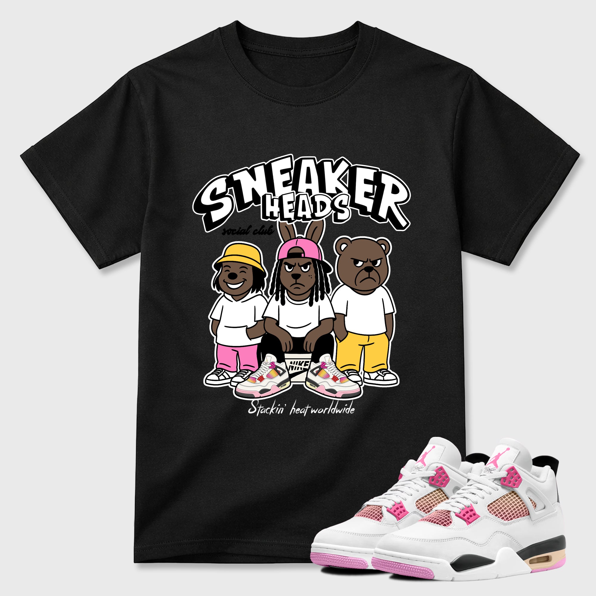 Sneakerheads Social Club Premium Graphic T-shirt - SNRT Sneaker T-shirts
