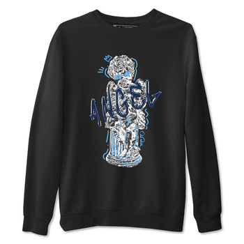 1s Obsidian shirts to match jordans Baby Angel sneaker match tees Air Jordan 1 Low OG Obsidian match shoes to clothes SNRT Sneaker Tees unisex cotton Black 2 shirts