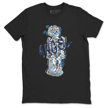 1s Obsidian shirts to match jordans Baby Angel sneaker match tees Air Jordan 1 Low OG Obsidian match shoes to clothes SNRT Sneaker Tees unisex cotton Black 2 shirts