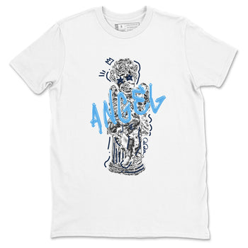 1s Obsidian shirts to match jordans Baby Angel sneaker match tees Air Jordan 1 Low OG Obsidian match shoes to clothes SNRT Sneaker Tees unisex cotton White 2 shirts